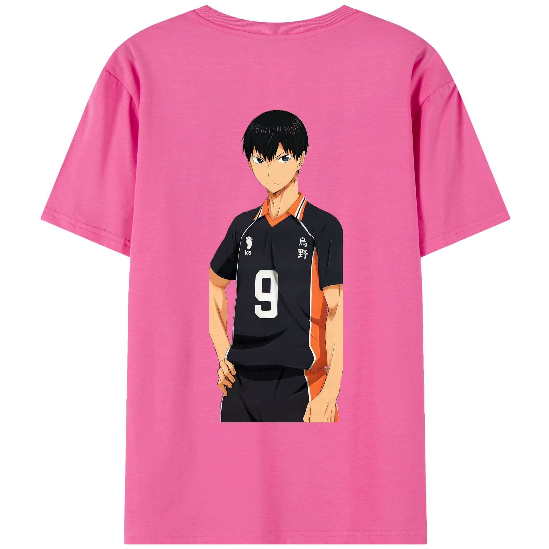 （画像用） ハイキュー!! Haikyu!! レディース半袖Tシャツ(バックプリント)